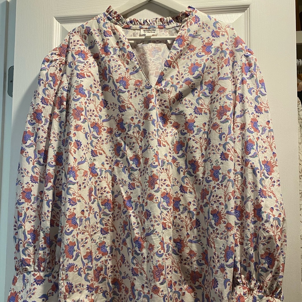 Floral printed blouse